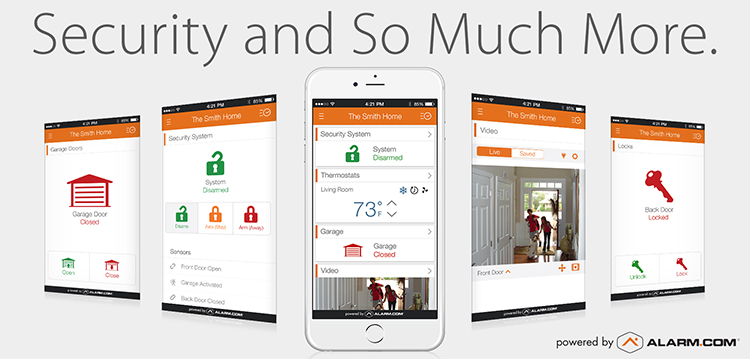 CLEAR IT SECURITY Alarm.com Smart Home Security Alarm Systems